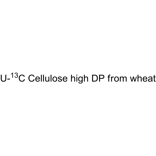 U-13C Cellulose high DP from wheat